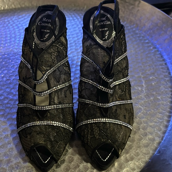 Rene Caovilla stiletto heels - Picture 1 of 5